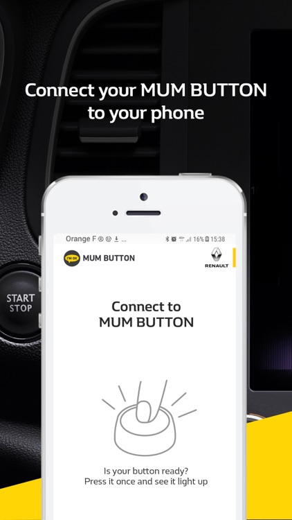 Mum Button by Renault