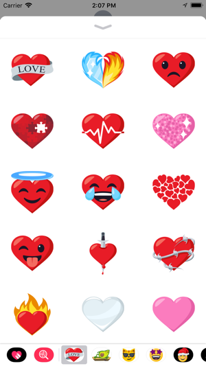 Heart Pack by EmojiOne(圖2)-速報App