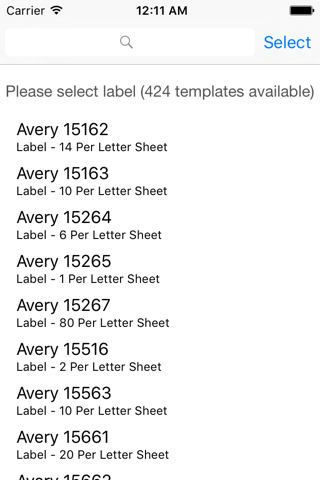 Mailing Label Designer screenshot 3