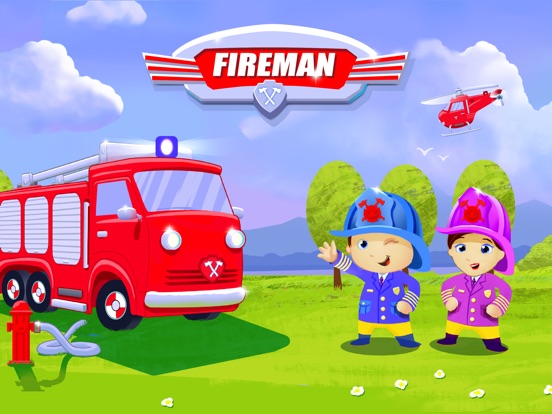 Игра про пожарного на iPad