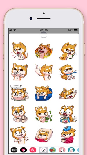 Cute Doggy Kawaii Stickers(圖5)-速報App