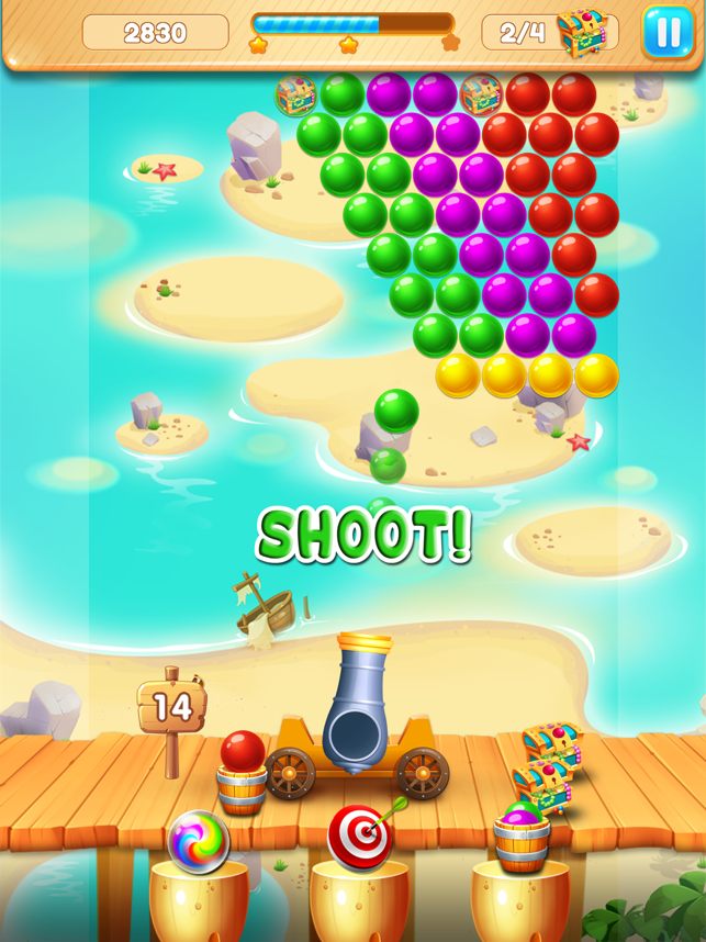 Balls Bomb - Shoot Big Bubbles, game for IOS