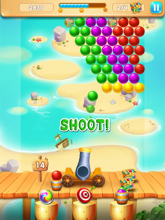 Balls Bomb - Shoot Big Bubbles, game for IOS