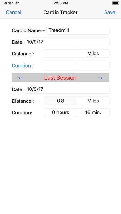 Simple Exercise Tracker screenshot 4