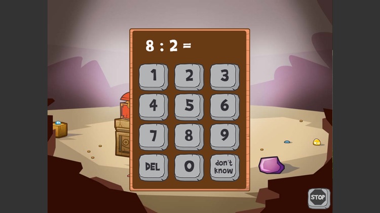 Math Blobs Division facts