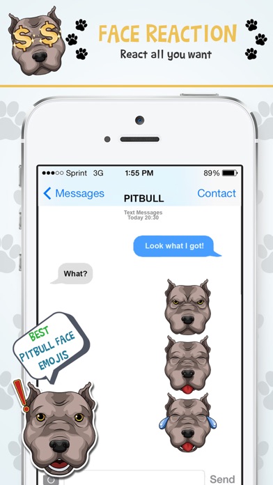 How to cancel & delete PitbullMoji - Pit Bull Emojis from iphone & ipad 4