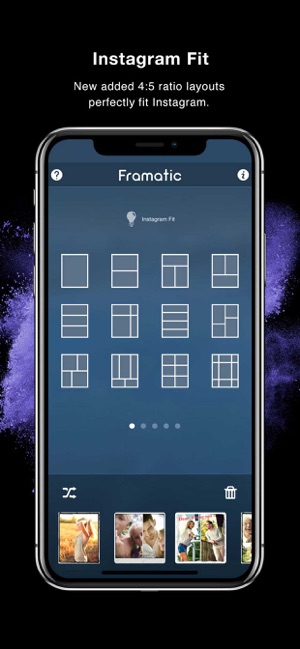 ‎Framatic Pro - Photo Collage Screenshot