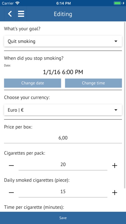 Quitting Smoking Pro screenshot-4