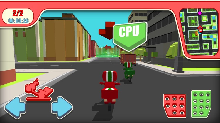 Moto Racing Pizza screenshot-3