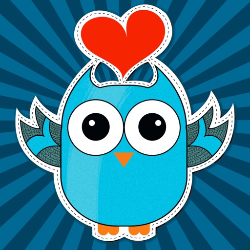 Blue Owl Fukuro Stickers icon