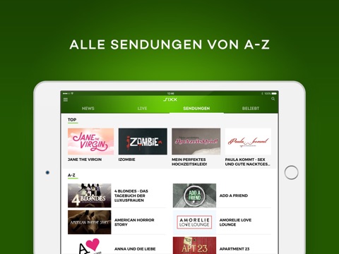 sixx – Live TV und Mediathek screenshot 4