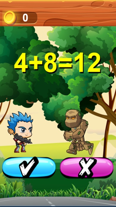 The Boy &Earth Rock Quick Math screenshot 3