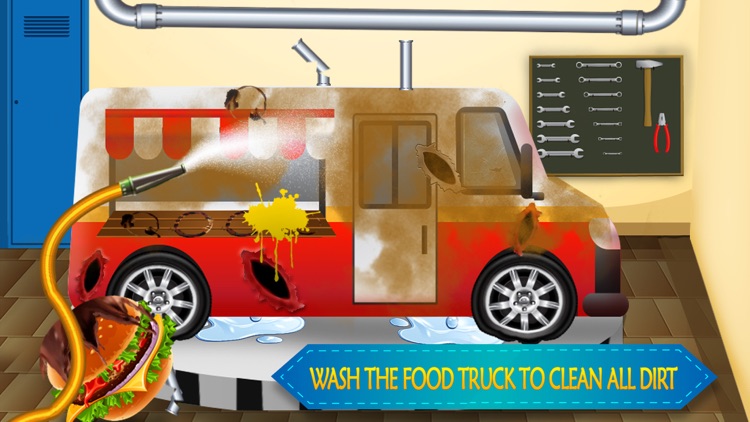 Food Truck Wash and Cleanup
