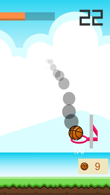 Flappy Ball - Tap To Dunk