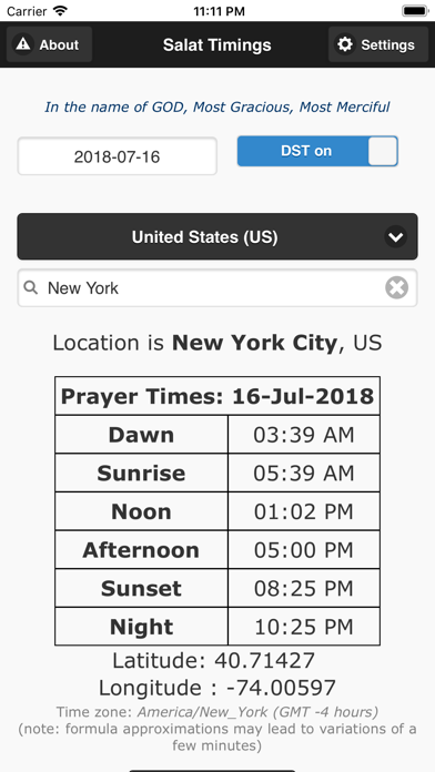 How to cancel & delete Contact Prayers (Salat) Times from iphone & ipad 2