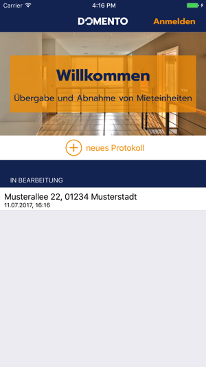 Domento Wohnungsübergabe-App(圖2)-速報App