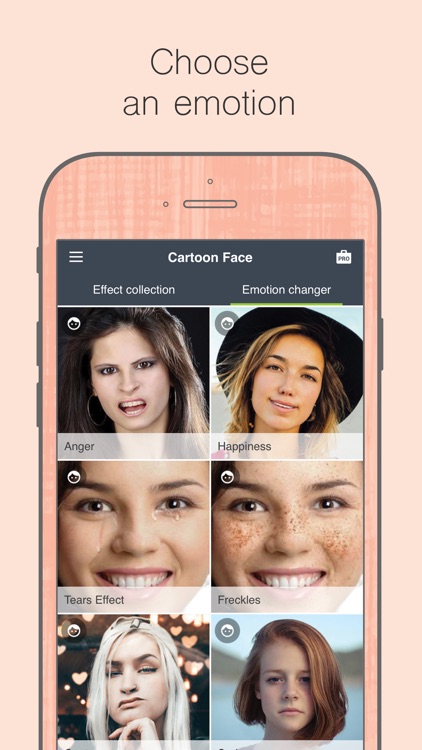 Cartoon yourself, face effects