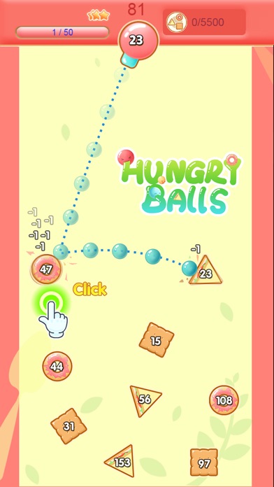 Hungry Balls - fun game screenshot 3