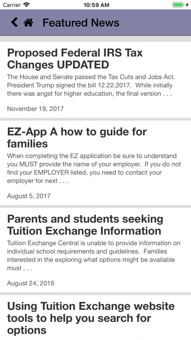 The Tuition Exchange screenshot 2