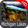 Michigan Lakes HD Fishing Maps