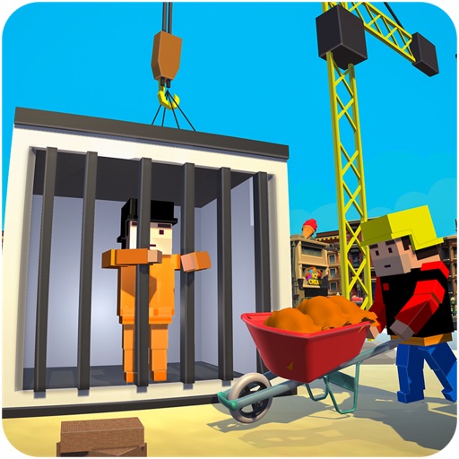Jail City Builder: Block Craft Icon