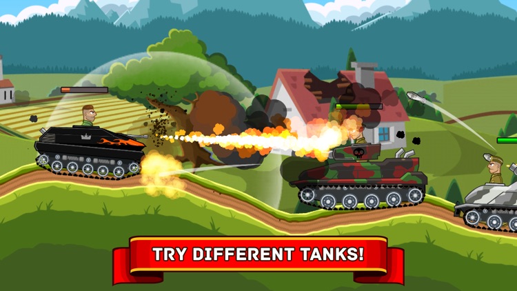 Hills of Steel screenshot-3
