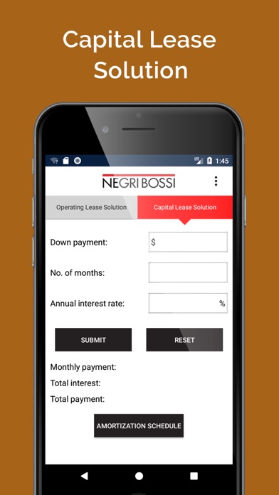 Lease Calculator - Negri Bossi screenshot 3