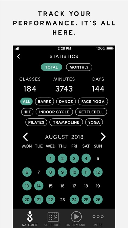 OMFIT - Workouts and Music screenshot-5