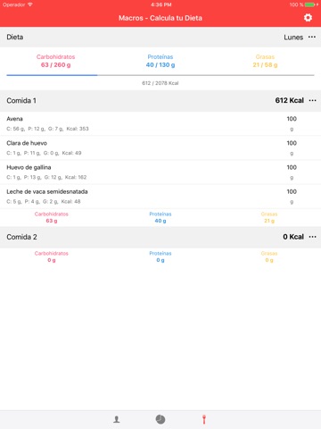 Macros - Calorie Counter screenshot 2