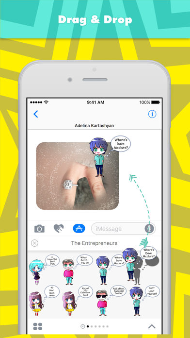 AdaによるThe Entrepreneursステッカーのスクリーンショット3 AdaによるThe Entrepreneursステッカーのスクリーンショット3