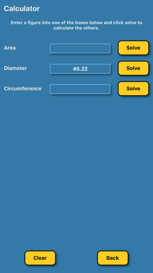 Circle Calculator Radius Area(圖6)-速報App