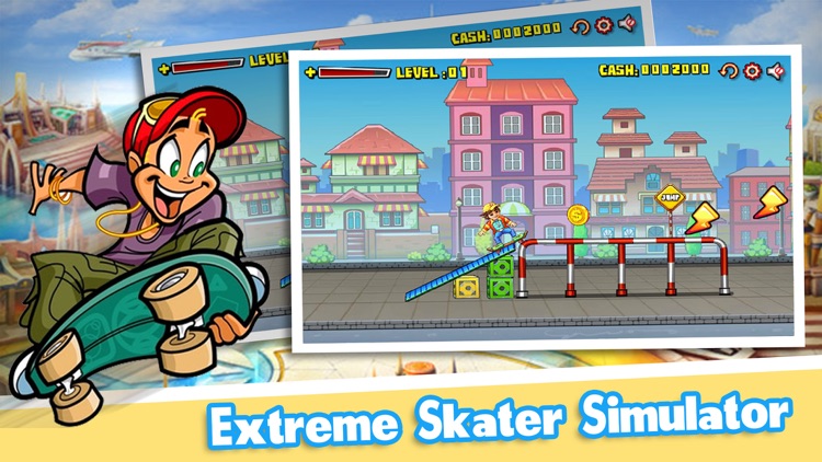 Street Extreme Skater Simulator screenshot-3