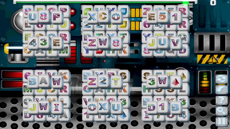 Alphabet Robots Mahjong