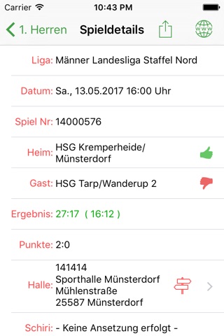 HSG Kremperheide/Münsterdorf screenshot 3