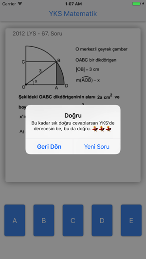 YKS Matematik Çıkmış Sorular(圖2)-速報App