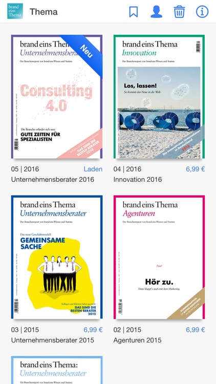 brand eins Thema