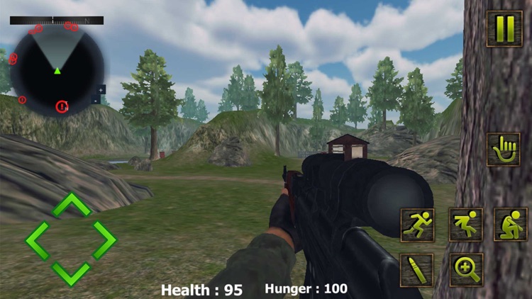 Jungle Commando Shooter 3D screenshot-3