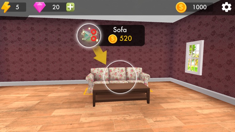 my design home makeover: dream house of words game