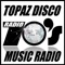 This radio station commemorates the musical world of legendary Topaz Disco in the Budapest - between 77 and 80