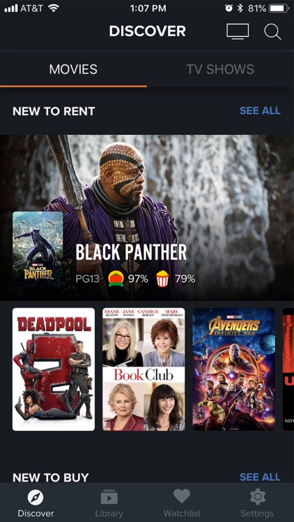 FandangoNOW Movies + TV