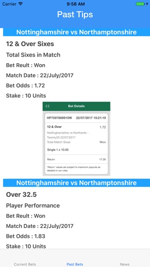 Betting Tips for Natwest T20 Blast 2017 Tournament(圖2)-速報App