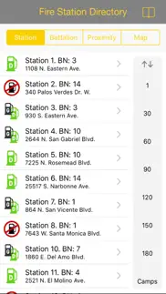 lacofd fire station directory iphone screenshot 1