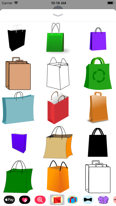 Shopping Bag Stickers screenshot 2