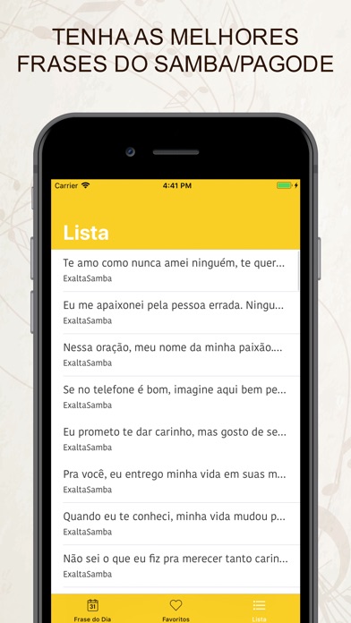 Frase do Dia - Samba e Pagode screenshot 3