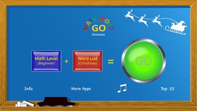 Math Word Go - Christmas screenshot 4