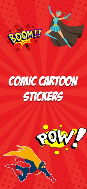 Comic Cartoon Stickers