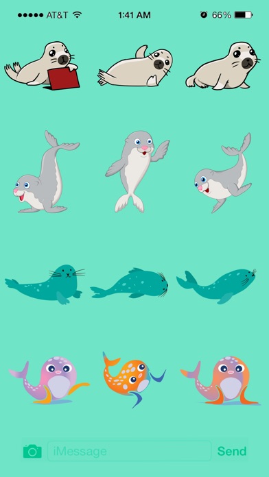 Seal Animated Stickers Pack screenshot 3