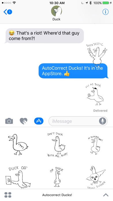 AutoCorrect Ducks! Stickers screenshot 2