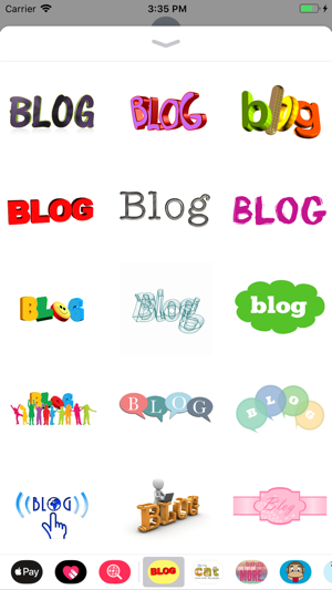 Blog Stickers