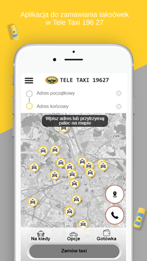 TELE TAXI Warszawa 19627(圖1)-速報App